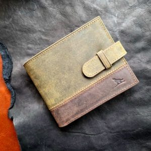 Billetera Cuero Zeus II / Monedero+Tarjetero