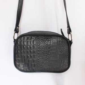 Cartera Niza - Cartera de cuero negro